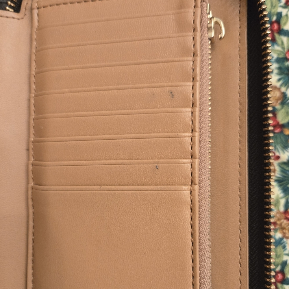 Tory Burch Black Leather Wristlet Wallet - Picture 5 of 11
